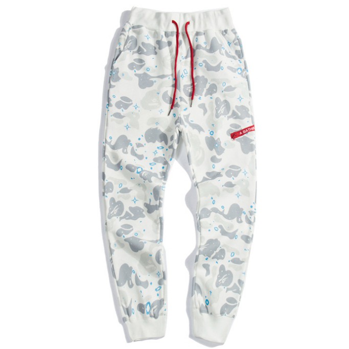 Mới BAPEe A Tắm Ape Cá Mập Jogger Quần Dài Thời Trang Quần Thể Thao Luminoso