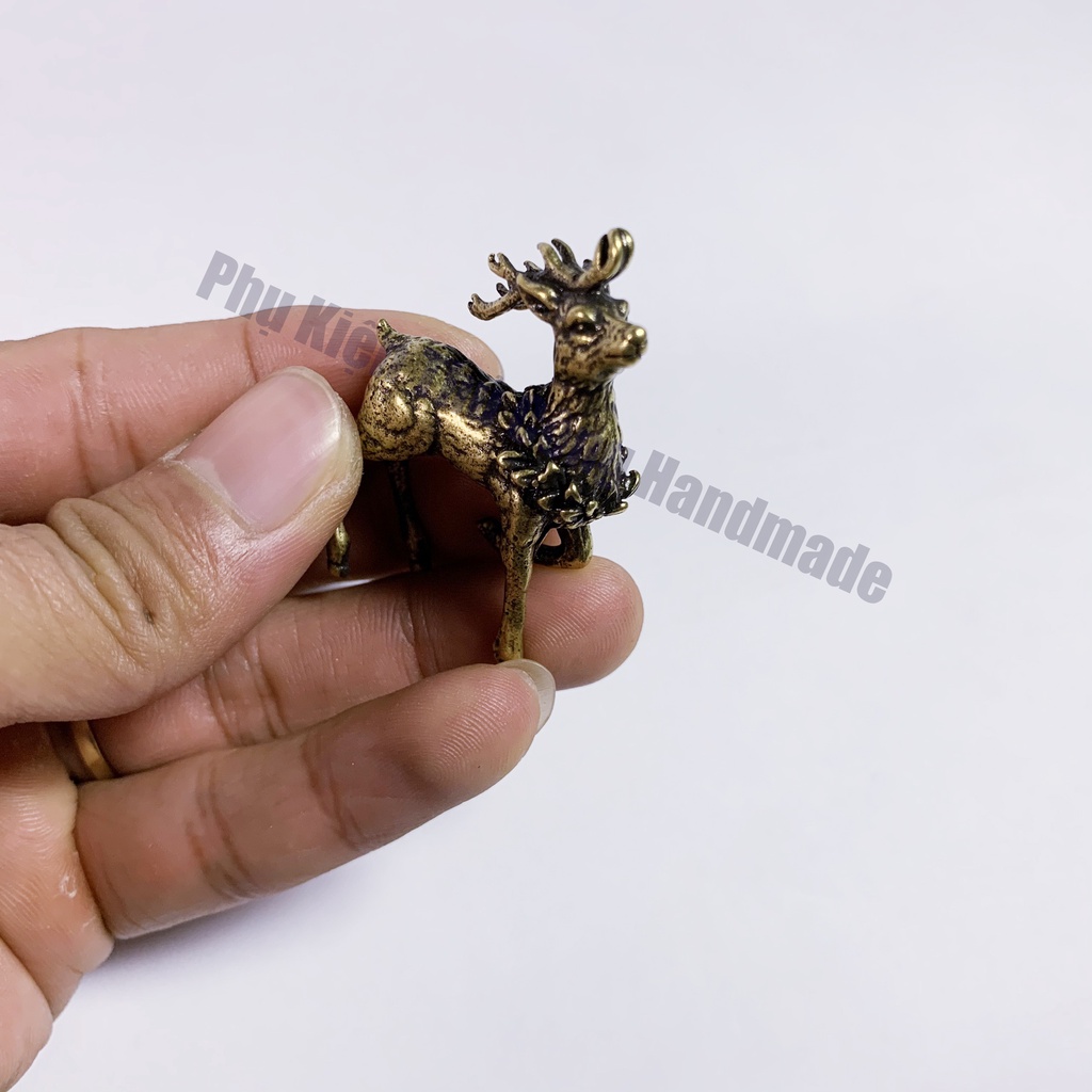 Nai đồng mini làm tiểu cảnh không gỉ sét