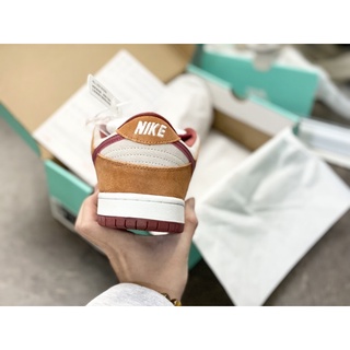 [Fullbox+phụ kiện +ảnh tự chụp] Giày thể thao da lộn duck russet cao cấp