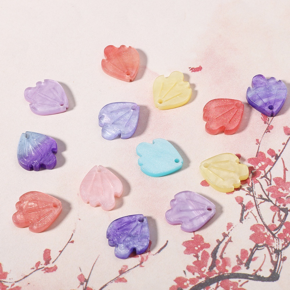 Cánh hoa mẫu đơn BEADIA bằng ngọc trai nhân tạo acetate làm phụ kiện thủ công