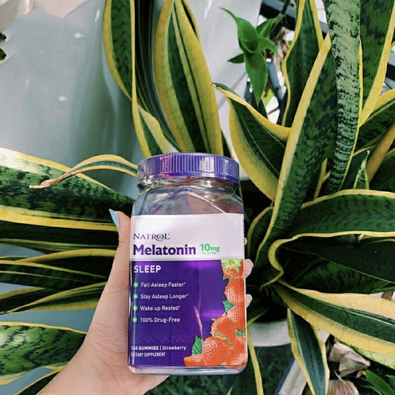 Kẹo/ Viên hố trợ ngủ Melatonin 1mg - 10mg túi lẻ