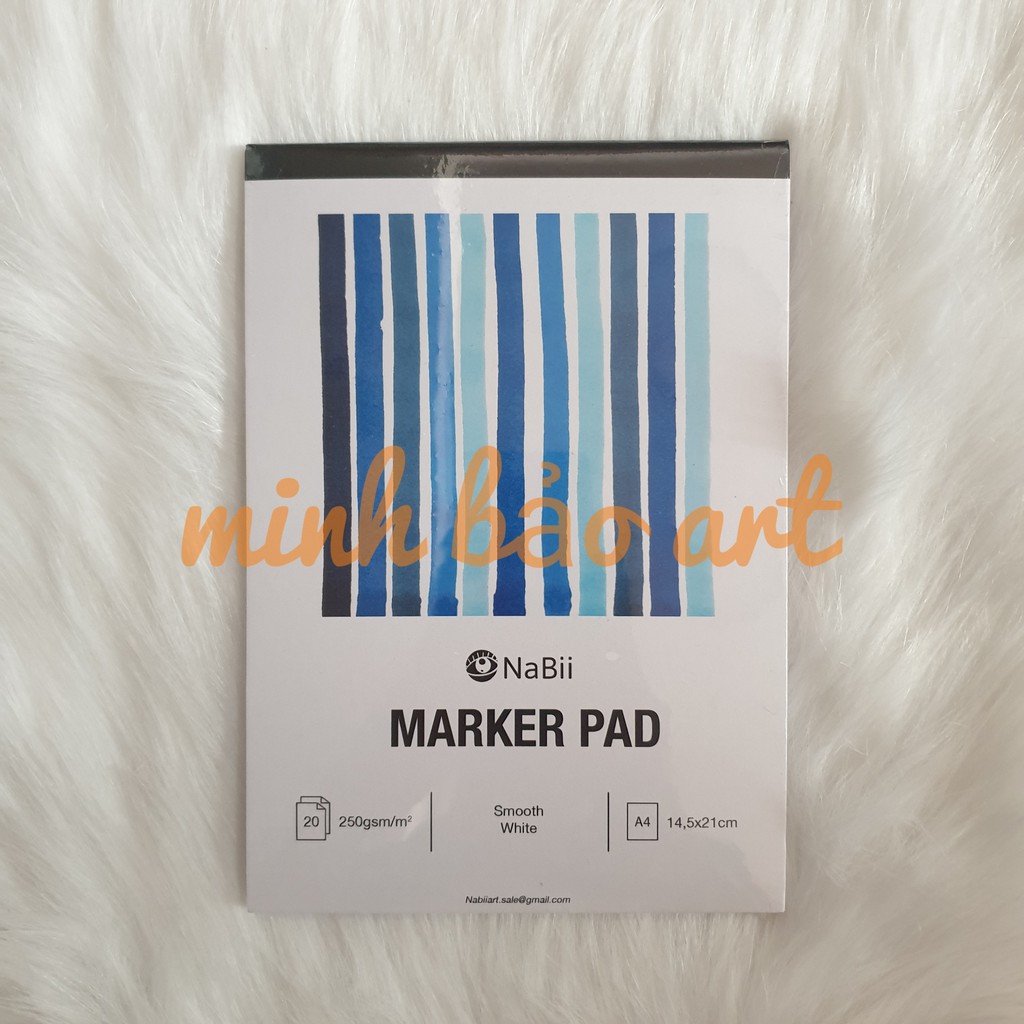 SỔ VẼ NABII MARKER PAD 250 GSM 20 TỜ