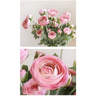 Hoa Lụa 🌺 Cành Hoa Trà, Hoa Mao Lương Giả
