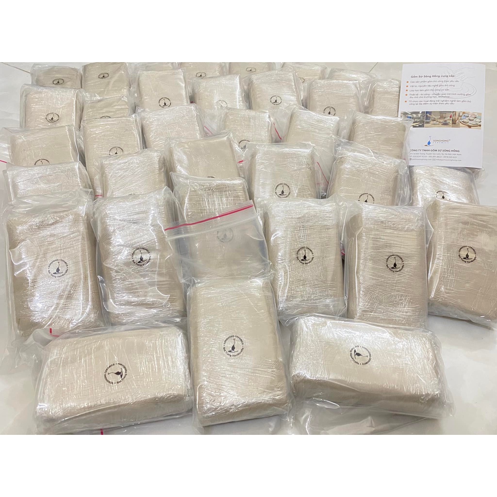 [Rẻ Vô Địch] 500Gram Đất Sét Tự Khô | Đất Sét Làm Gốm Thủ Công Tại Nhà