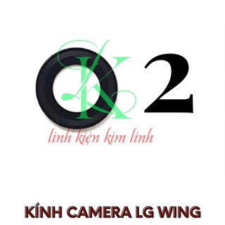 Kính camera lg wing có keo dán(mặt kính camera sau lg wing)