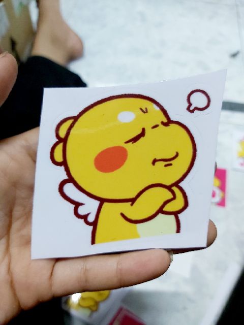 Tem Sticker Khủng Long 2 Cute Giá Rẻ