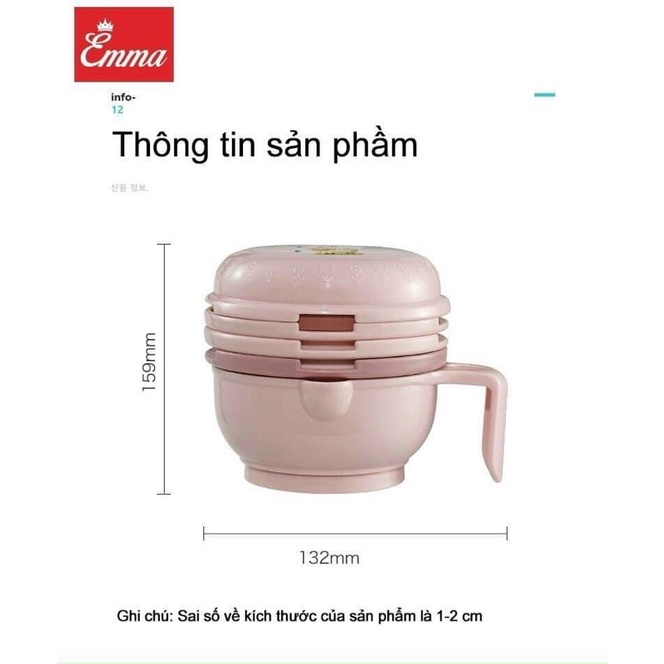 BỘ CHẾ BIẾN ĂN DẶM EMMAKIDS