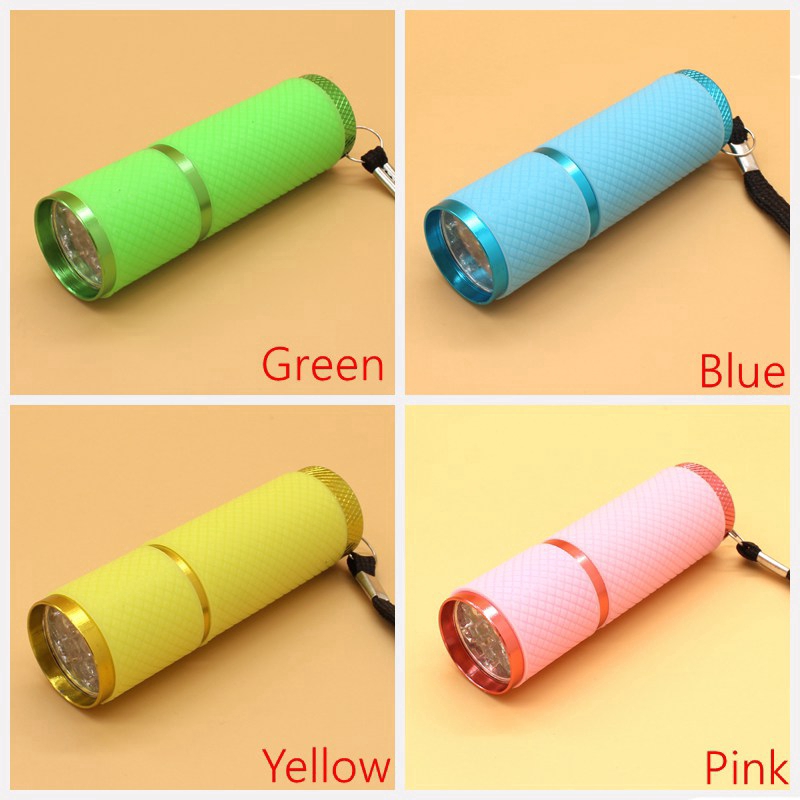 Máy Sấy Khô Móng Tay Bằng Tia UV Mini Có 9 Đèn LED Tiện Dụng