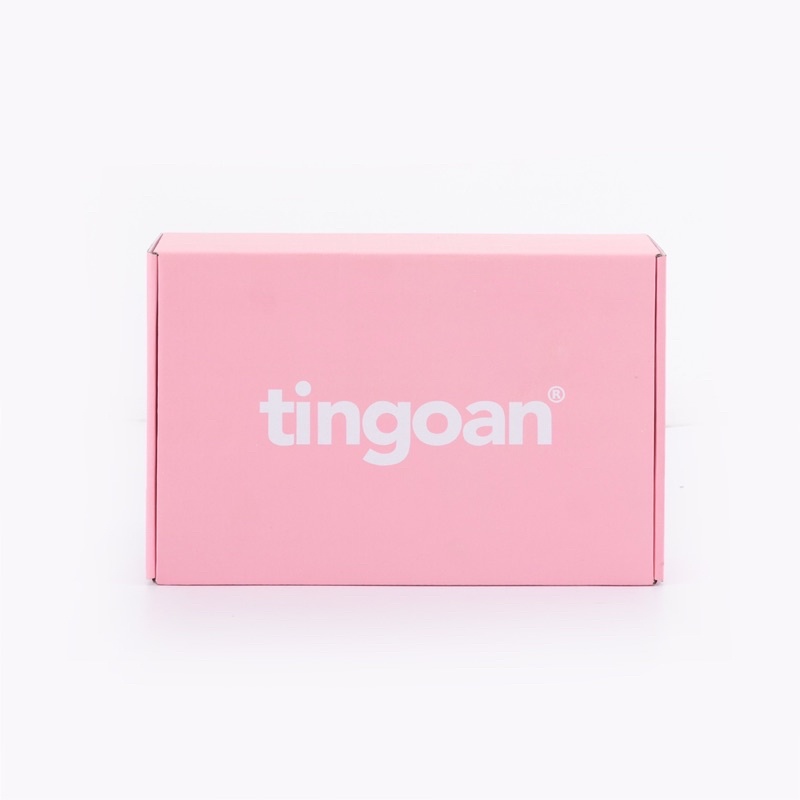 TINGOAN® - Hộp giấy chất liệu bìa trắng cứng hồng