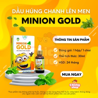 Mã bmlt30 giảm đến 30k đơn 299k dầu húng chanh lên men minion gold dr.maya - ảnh sản phẩm 2