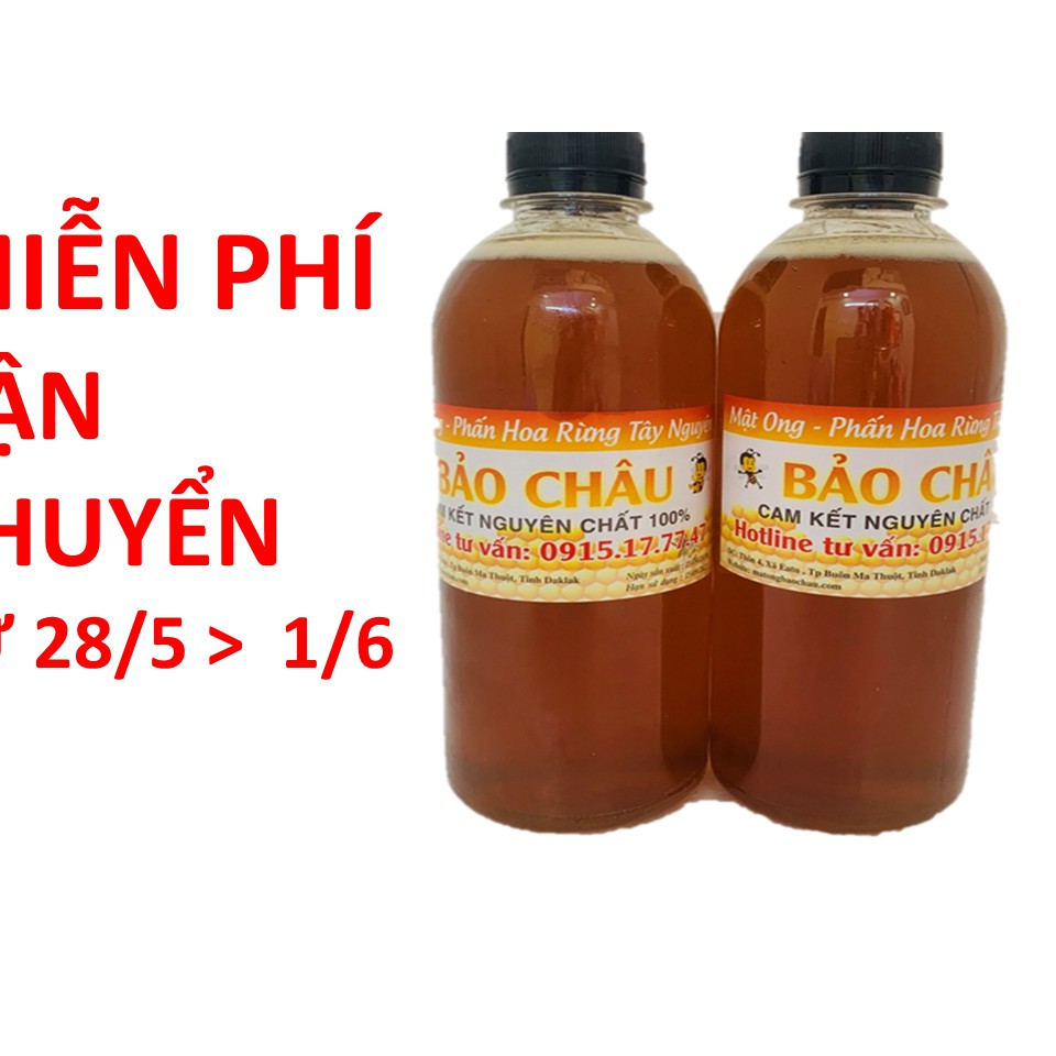 Mật Ong Hoa Cà Phê - Cam kết Nguyên Chất 100% - 2000Ml = 2 lít