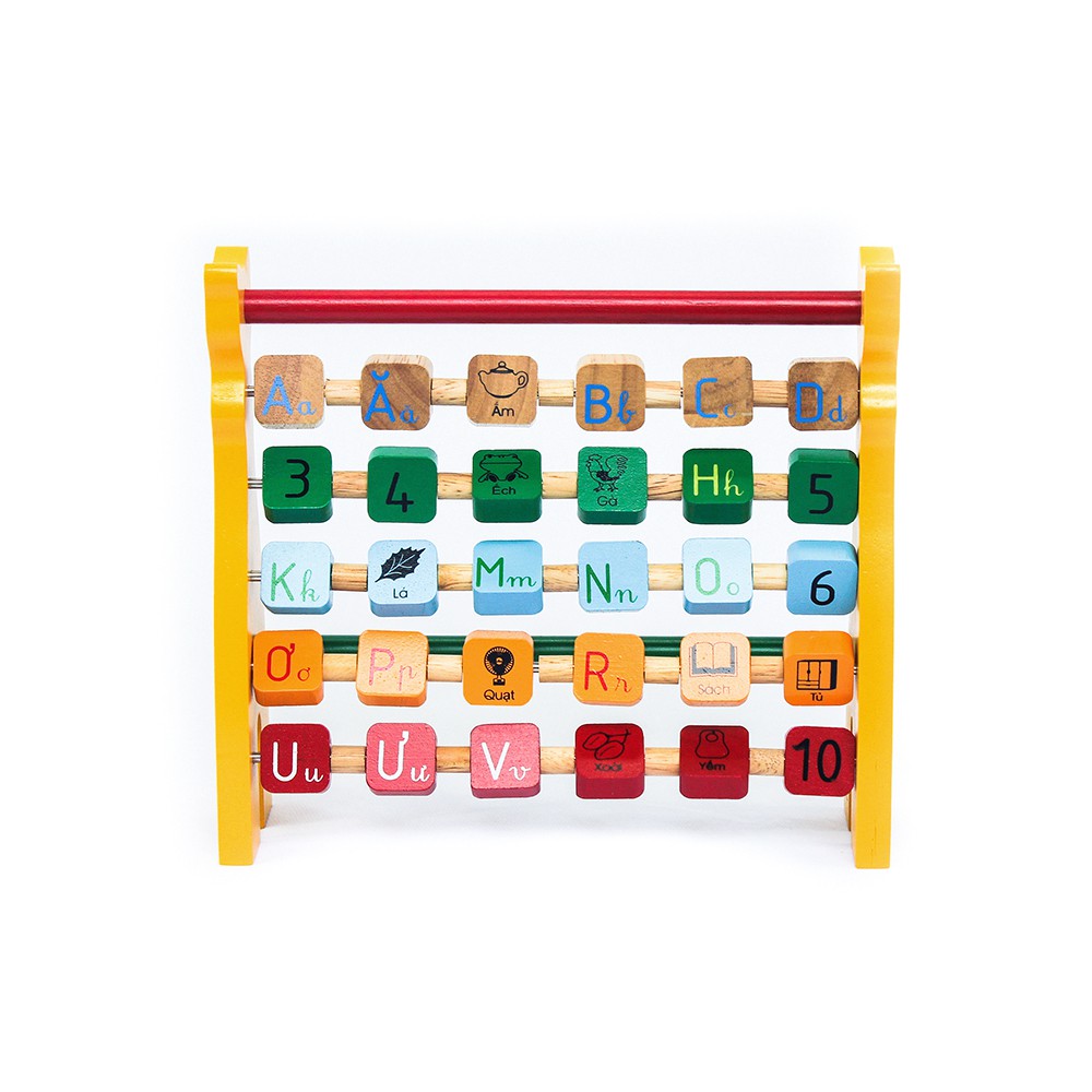 Đồ chơi gỗ Winwintoys - Chú mèo ABC 63312