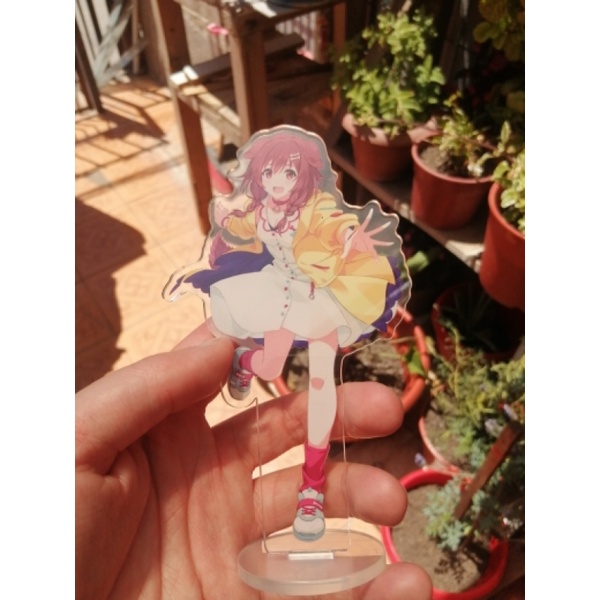 Mô hình nhân vật Usada Pekora Uruha Rushia Hosimati Suisei Inugami Korone trong Anime Holive Vtuber có chân đế để bàn