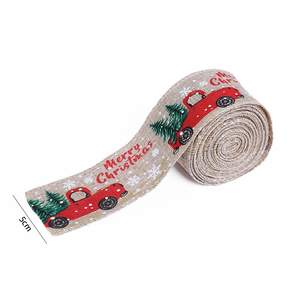 Cuộn dây ruy băng 5m nhiều màu sắc dùng trang trí cây thông noel