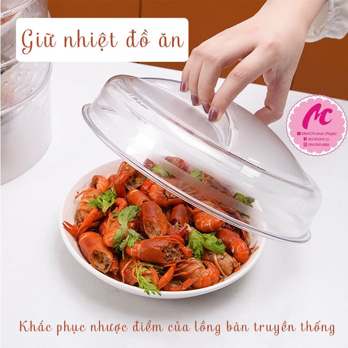 Lồng bàn đa năng Việt Nhật (MS: 2676) thiết kế 5 tầng thông minh bảo quản đồ ăn, an toàn sức khỏe 01273