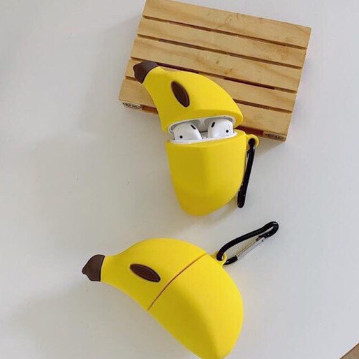 (Oh My Chuối) Case Vỏ Bao airpod 1 2 3 Pro Quả Chuối Đựng Tai Nghe Không Dây Airpodsi11 i12 ... BANANA