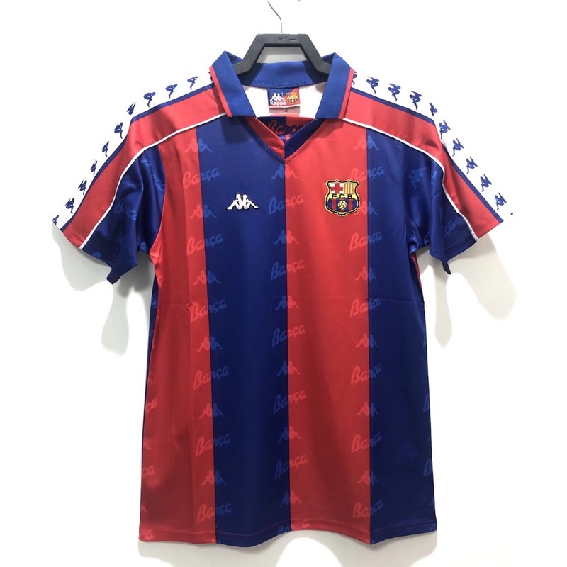Áo Thun Đá Banh Tay Ngắn Số 92 / 95 Đội Tuyển Barcelona