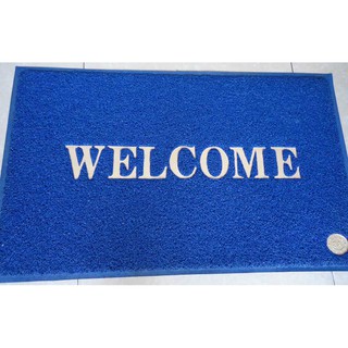 Thảm nhựa chống trơn trượt cao cấp Welcome 90x120cm