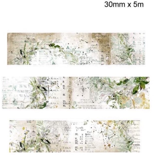 (Chiết theo chu kỳ) Băng dính Washi Tape Vintage #1