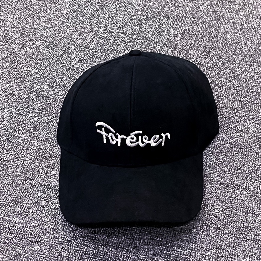 Mũ Lưỡi Trai Nón Kết Thêu Chữ Forever Fashion 390 Phong Cách Ulzzang Form Unisex Nam Nữ - Hazo