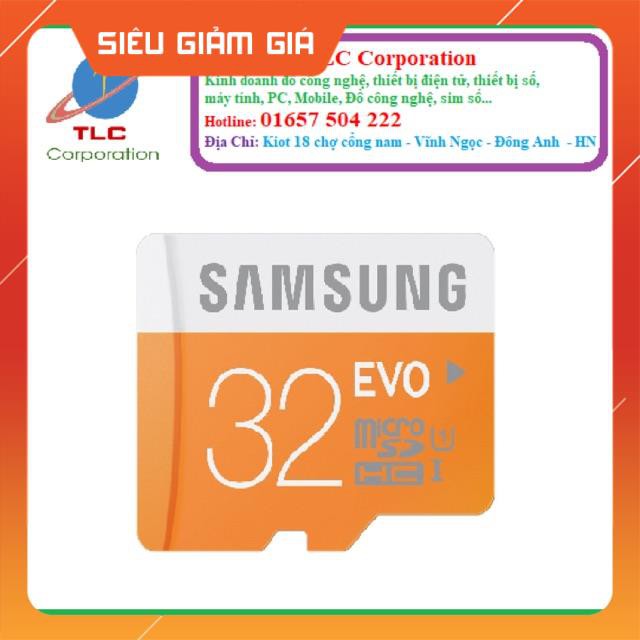 Thẻ nhớ Samsung EVO Plus 32GB class 10