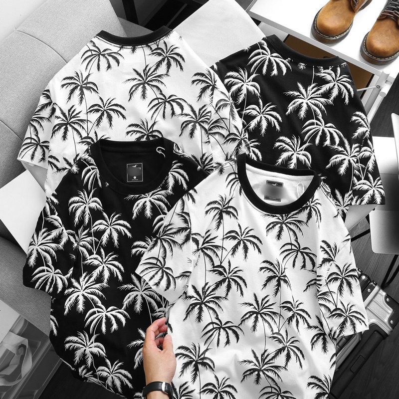 T-Shirtt HOL_LISTER hoạ tiết cây dừa đẹp mắt thời thượng thumbnail