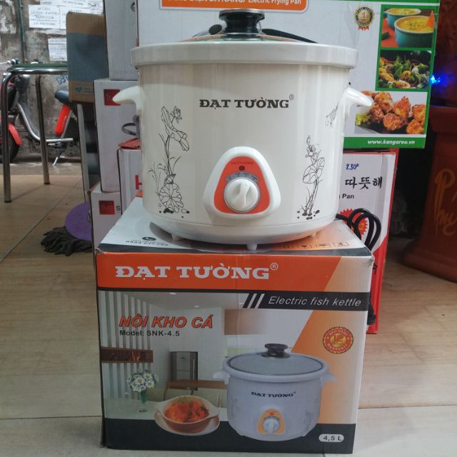 Nồi Kho Cá, Nấu Chậm Đạt Tường cỡ lớn 4.5L