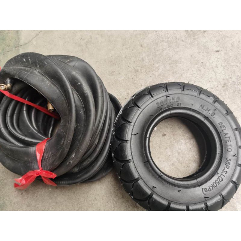 Săm, lốp 8inch 200×50, săm lốp xe scooter mẹ và bé, vỏ ruột escooter