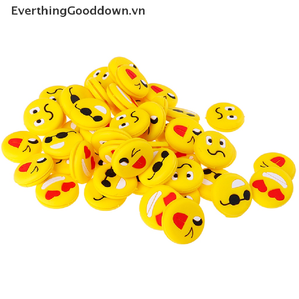 Everthinggooddown Set 5 Phụ Kiện Giảm Chấn Cho Vợt Tennis Bằng Silicone