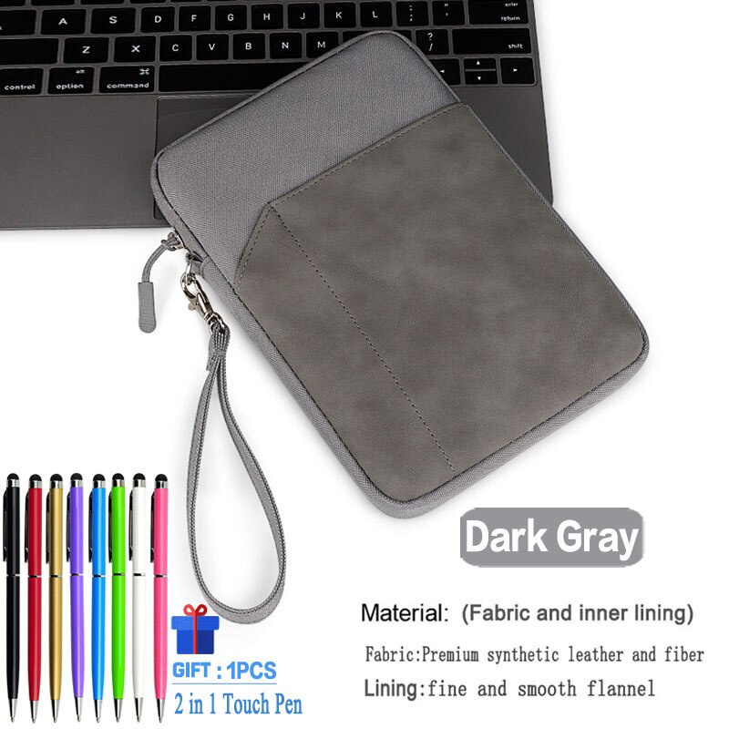 For Xiaomi Mi Pad 3 2 7.9 Mipad 4 Plus 10.1 8 Tablet zipper sleeve For Sony Xperia Z4 Z3 Z2 SGP771 SGP511 SGP611 pouch-bag Case