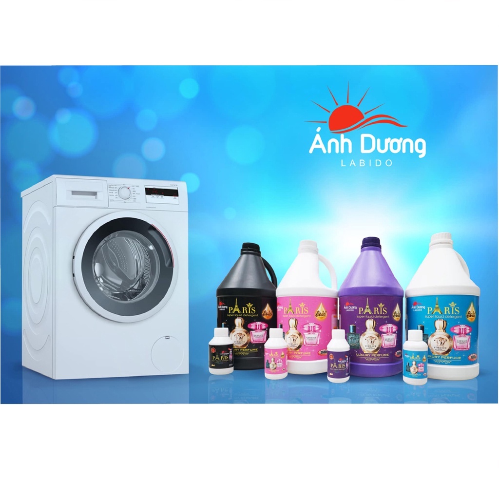 Nước Giặt Xả Paris 5L Hương Nước Hoa, Nước Giặt Paris, Không Hoá Chất, An Toàn Cho Da, Tẩy Siêu Sạch