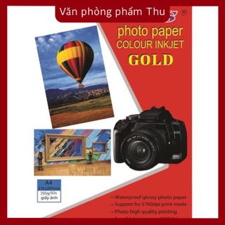 Giấy in ảnh 1 mặt a4 định lượng 230gsm - 250gsm