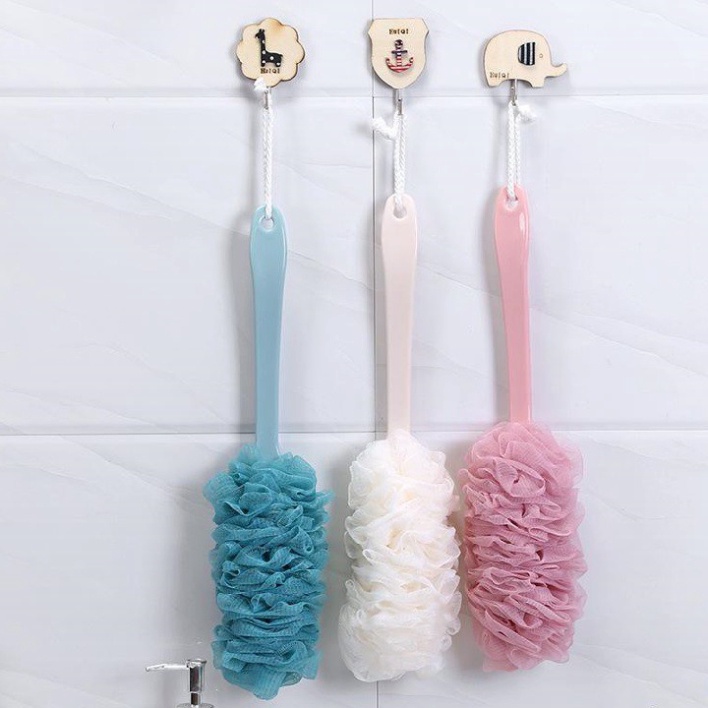Bông Tắm Có Cán Dài Dụng Cụ Kì Lưng Massage Tẩy Tế Bào Chết