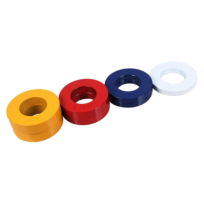 Đĩa tập tạ mini 0.5kg màu xanh dương cao cấp