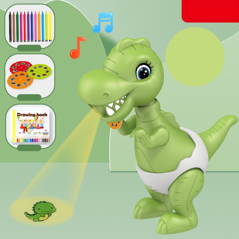 Dụng Cụ Khủng Long Luyện Tập Trí Thông Minh Bằng Nhựa