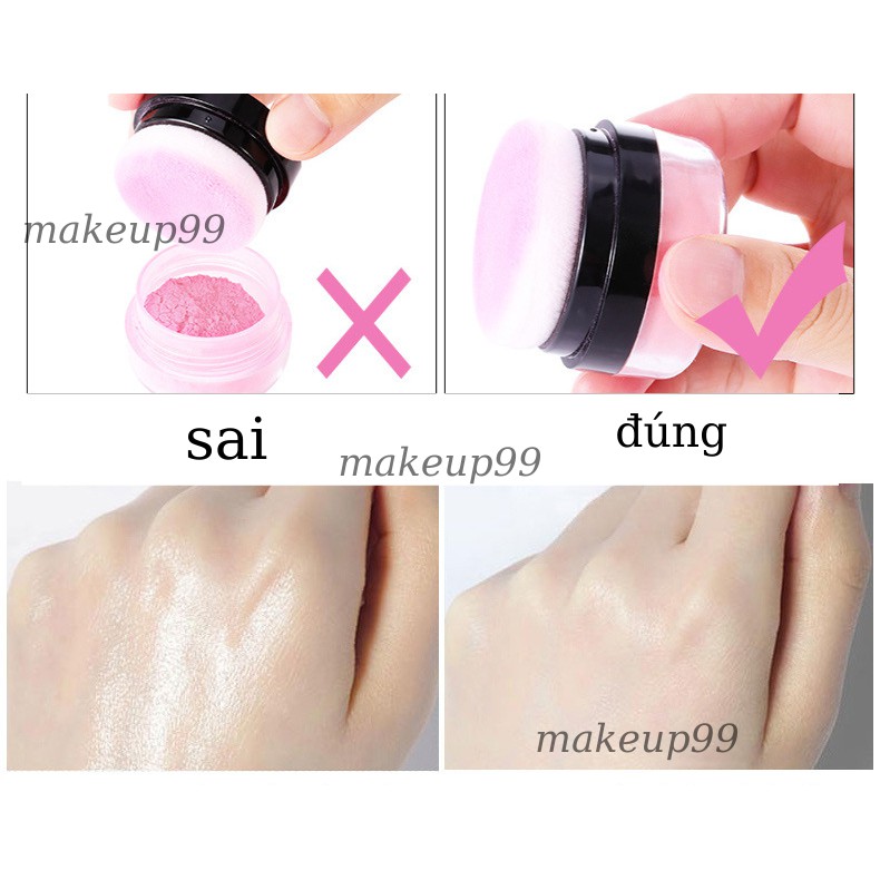 [NOW SHIP 2H] Phấn má hồng QIAOYAN dạng bột sẵn mút | BigBuy360 - bigbuy360.vn