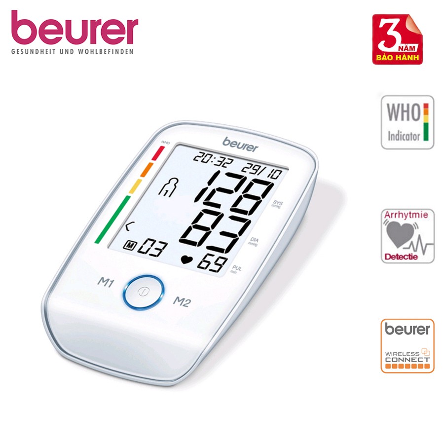 Máy Đo Huyết Áp Bắp Tay Beurer BM45