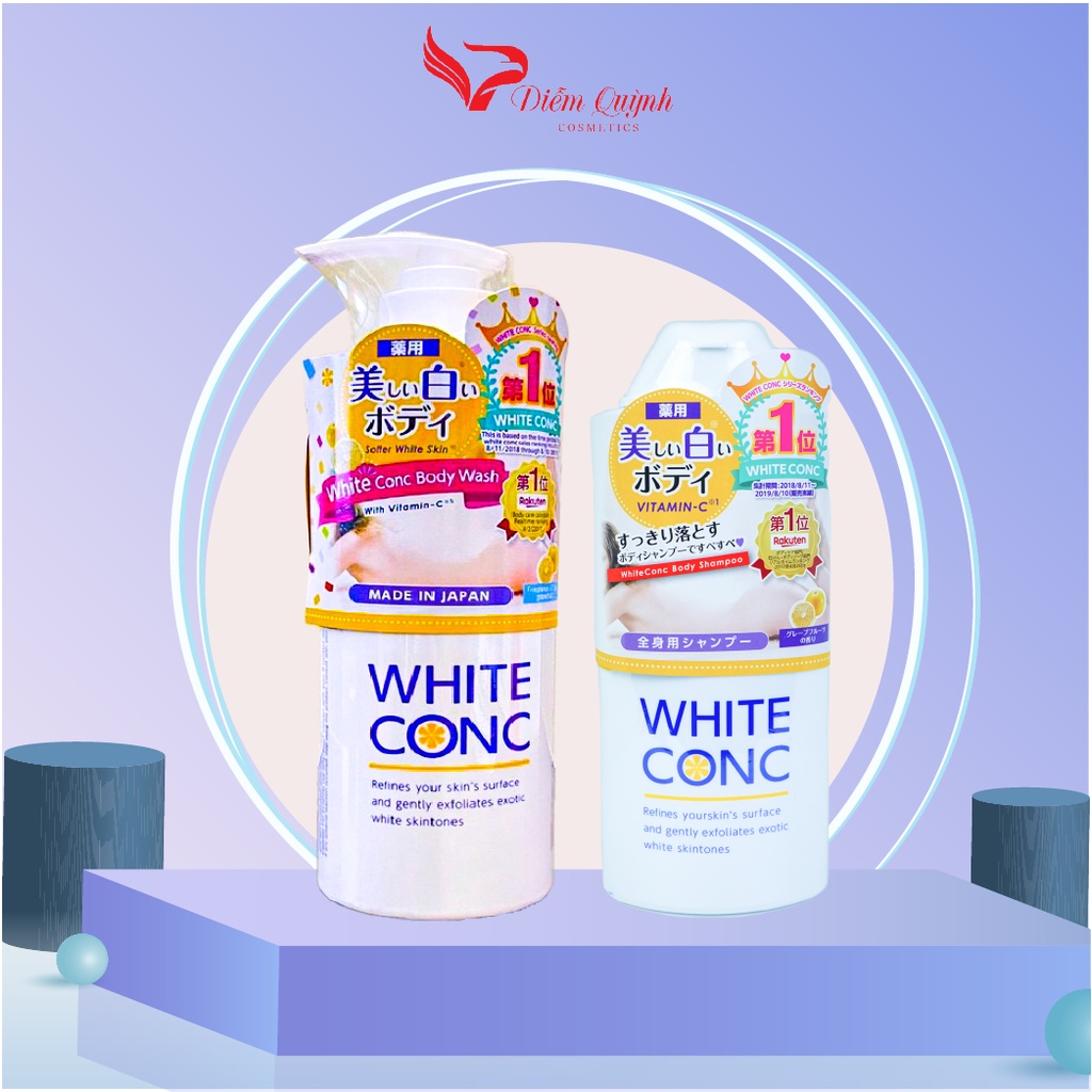 Sữa Tắm Dưỡng Da White ConC Nhật Bản