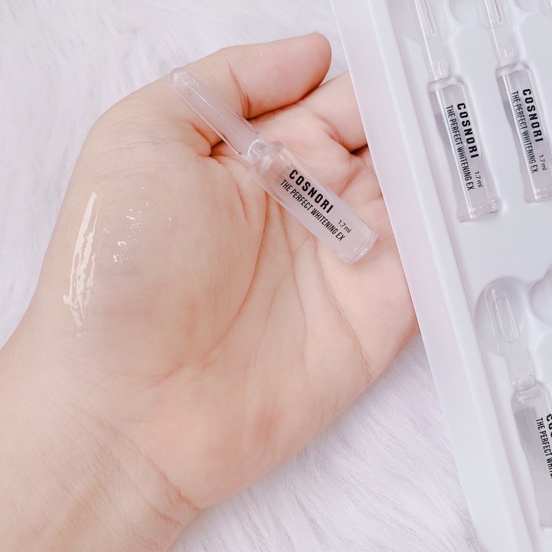 Tế Bào Gốc Làm Trắng Da Cosnori The Perfect Whitening Ex Ampoule 1.7ml x 14 Ống
