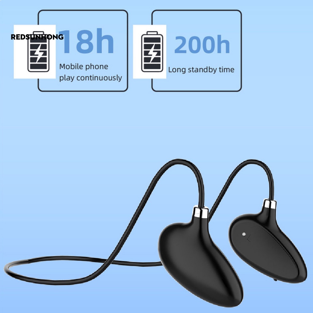 [RSH.z] 1 Bộ Tai Nghe Nhét Tai Bluetooth Không Dây Cảm Ứng Có Thể Dùng Để Nhận Thẻ Nhớ