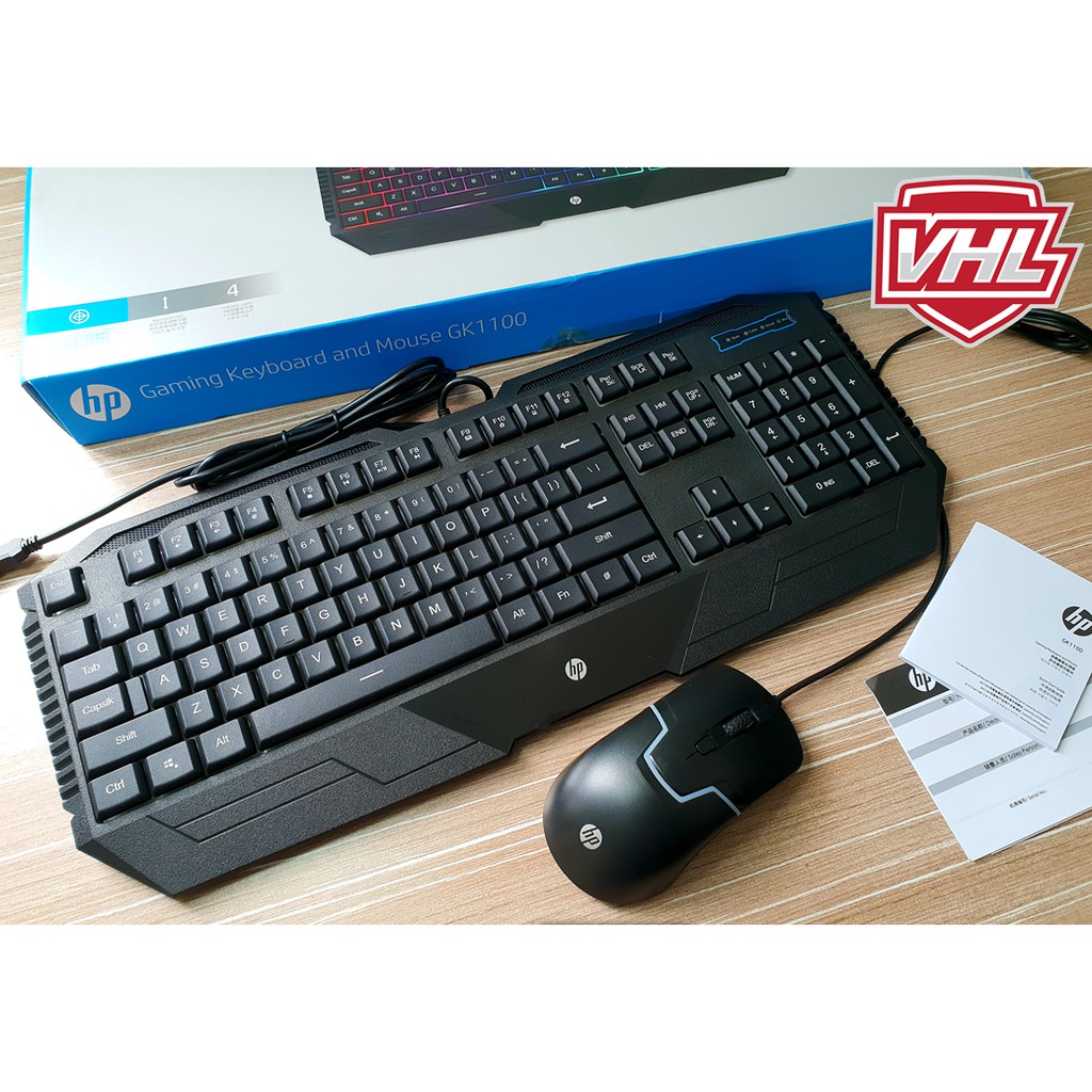 Combo Bộ Bàn Phím và Chuột Gaming HP GK-1100 Full LED Phân phối Chính Hãng | BigBuy360 - bigbuy360.vn