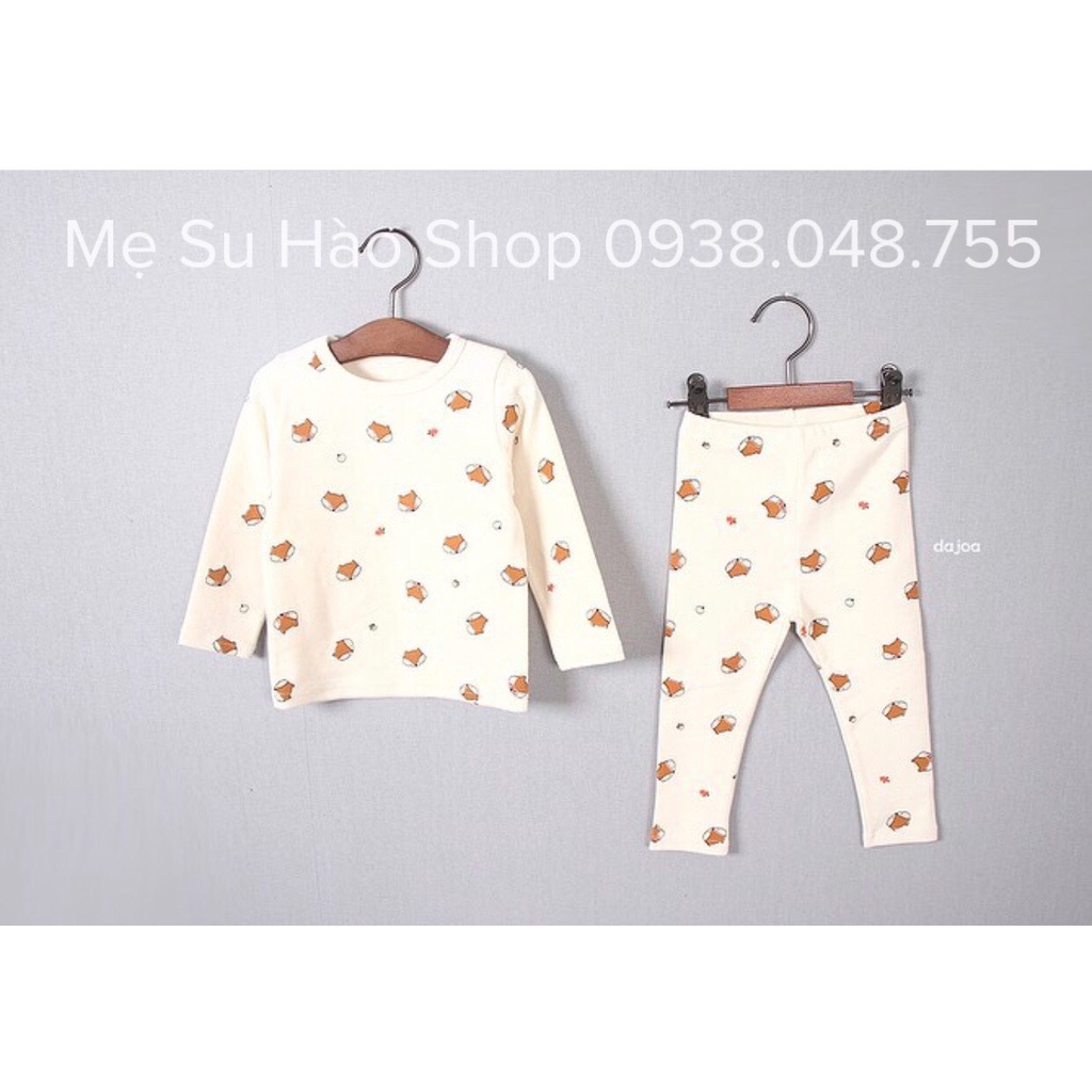 BỘ DÀI TAY TRẺ EM HÃNG DAJOA HÀN QUỐC MẪU CÁO RẤT XINH