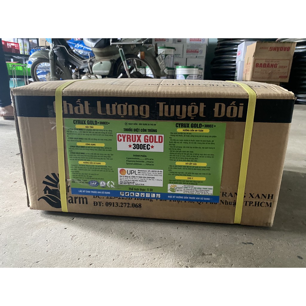 Thuốc diệt côn trùng CYRUX GOLD 300EC  - Chai 1L