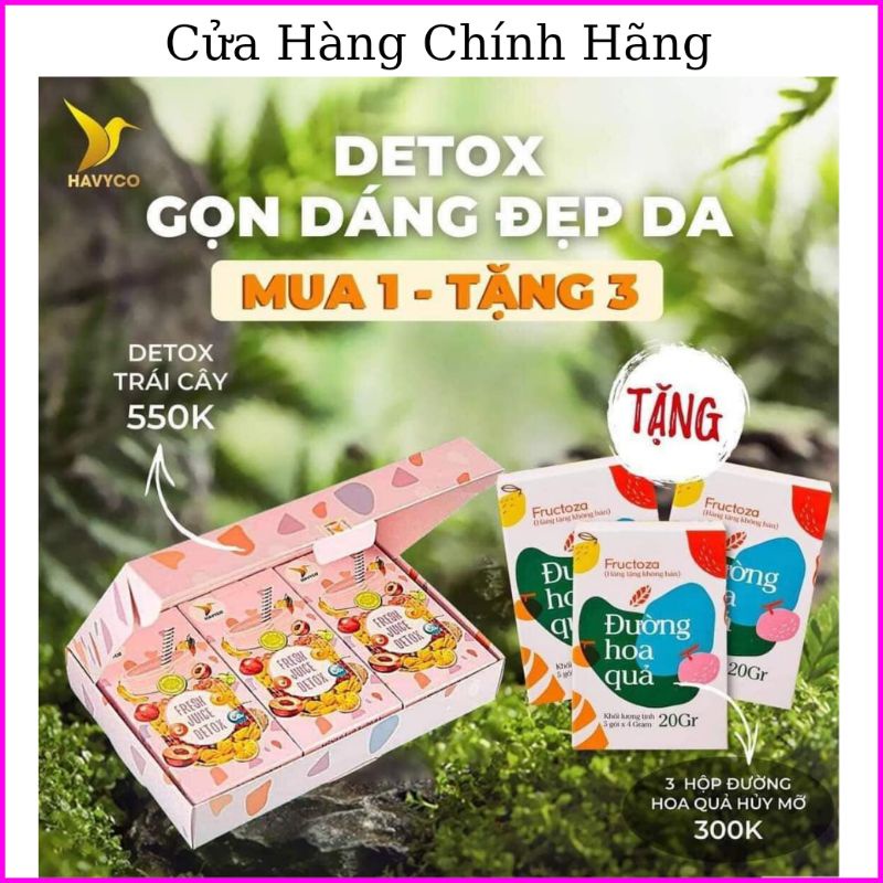 Detox giảm cân vị trái cây , dễ uống