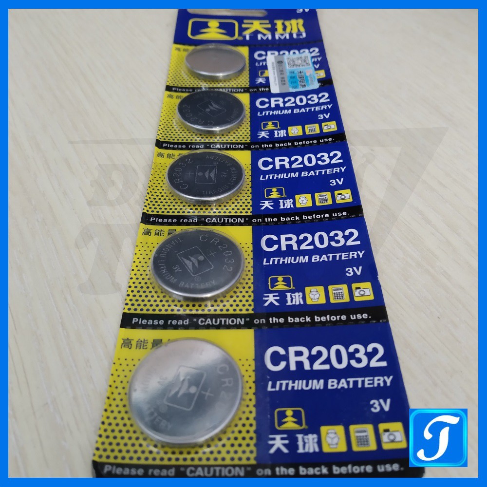 Pin Cmos CR2032 - 3V (1 vỉ 5 viên)