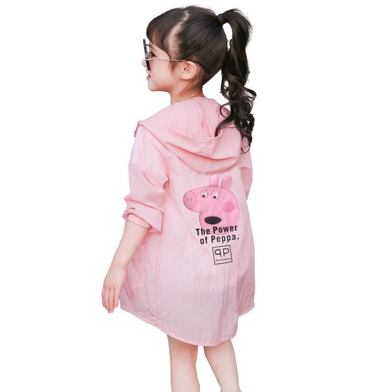 🔥🔥Áo Khoác Chống Nắng Tia Cực Tím Thiết Kế Thoáng Khí Thời Trang Mùa Hè Cho Bé Gái