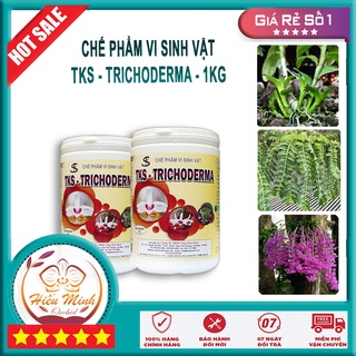 TKS-TRICHODERMA HỘP 1KG Chế phẩm vi sinh đối kháng nấm gây bệnh ở rễ, thân phòng ngừa bệnh hiệu quả bệnh chết nhanh