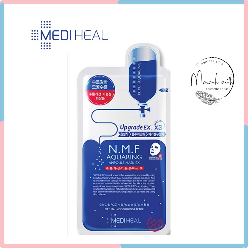 Mặt nạ Mediheal NMF cấp ẩm, da mềm mịn trắng sáng