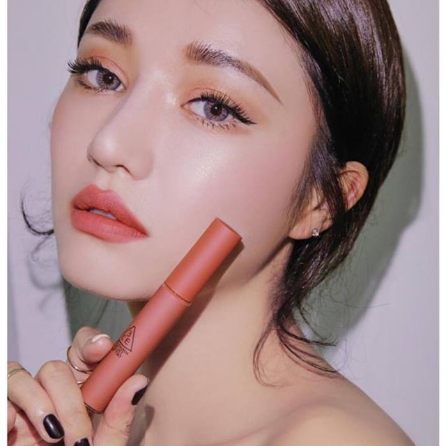 [Auth - sale 70%] Son kem lì 3CE Velvet Lip Tint #Going Right - Sắc cam hồng đất