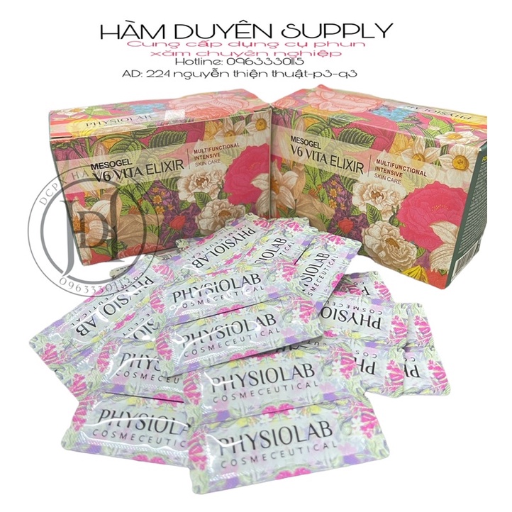 Dưỡng V6 PHÝIOLAB HỘP 100 Gói